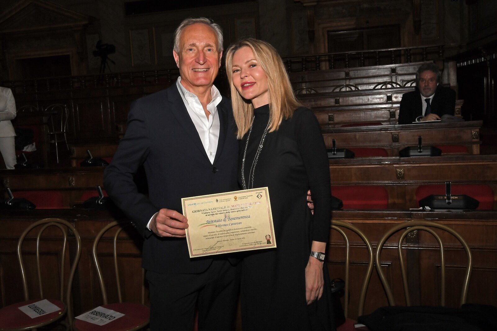 Le eccellenze del made in Italy premiate presso palazzo Valentini