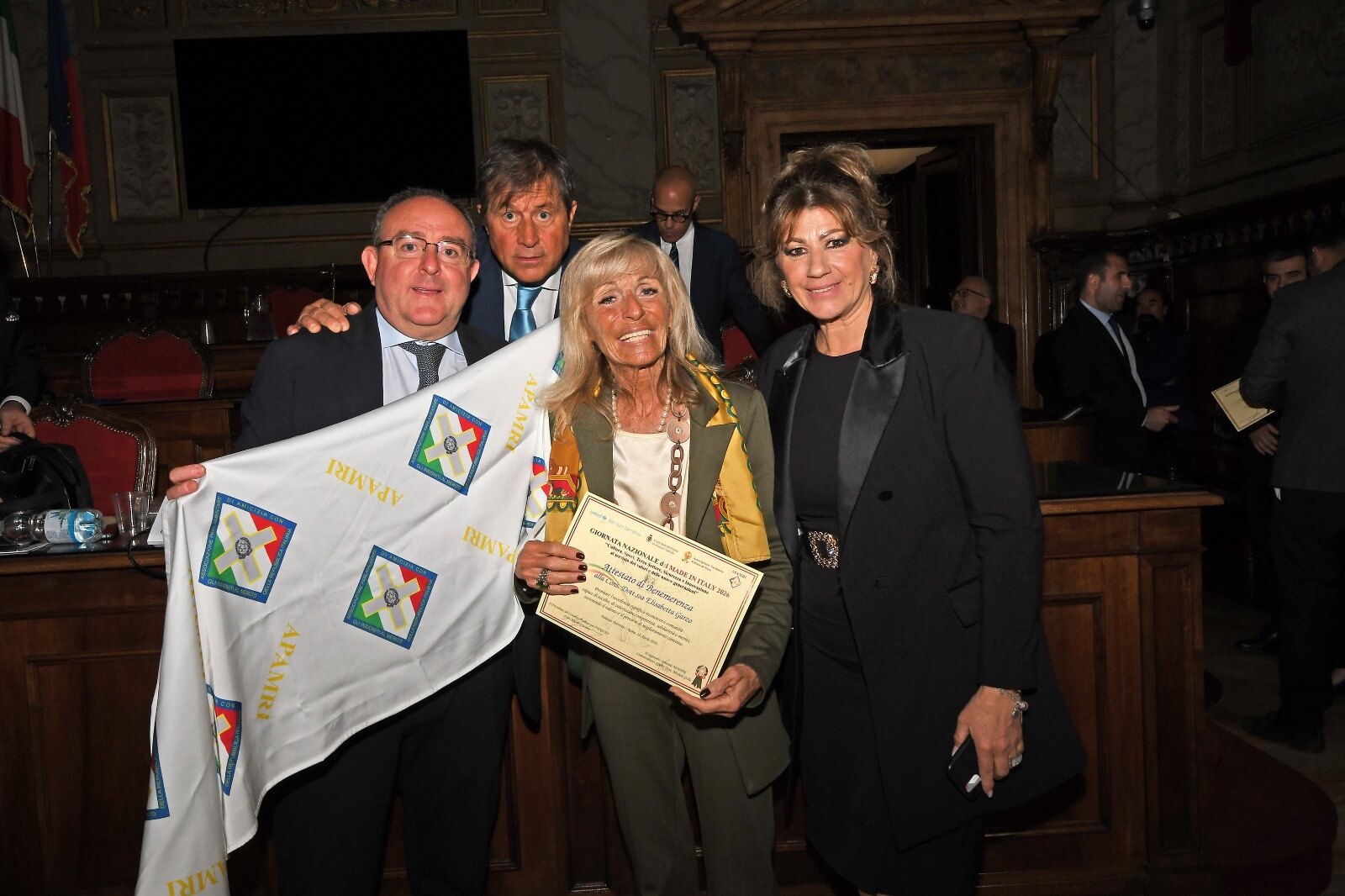 Le eccellenze del made in Italy premiate presso palazzo Valentini