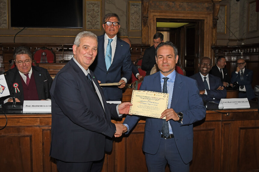 Le eccellenze del made in Italy premiate presso palazzo Valentini