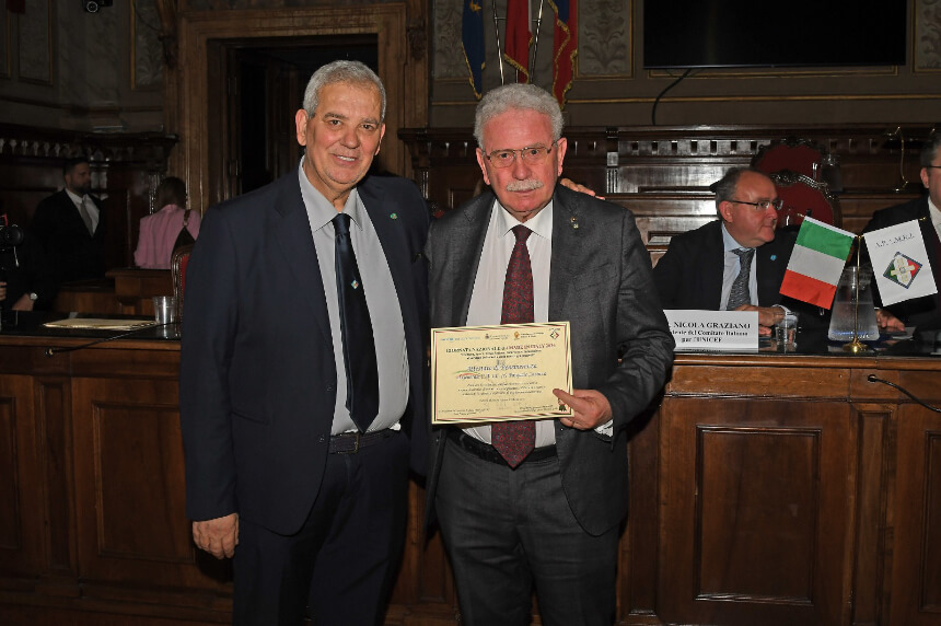 Le eccellenze del made in Italy premiate presso palazzo Valentini