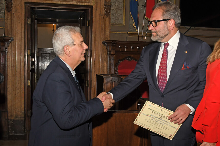 Le eccellenze del made in Italy premiate presso palazzo Valentini