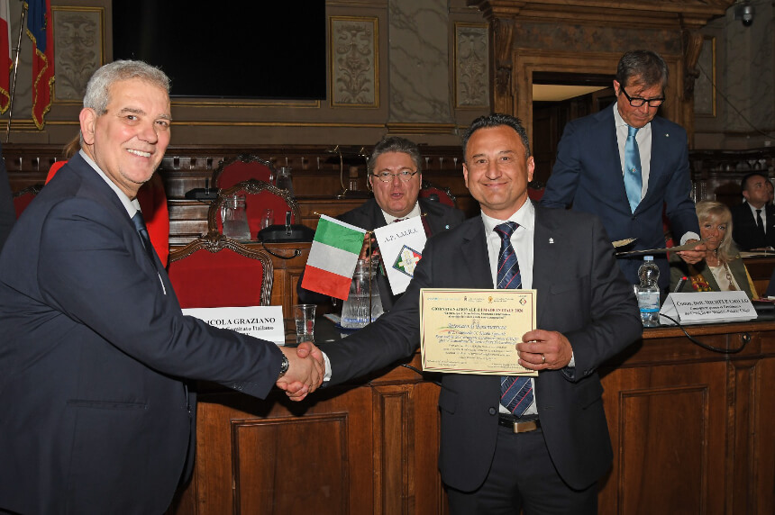Le eccellenze del made in Italy premiate presso palazzo Valentini