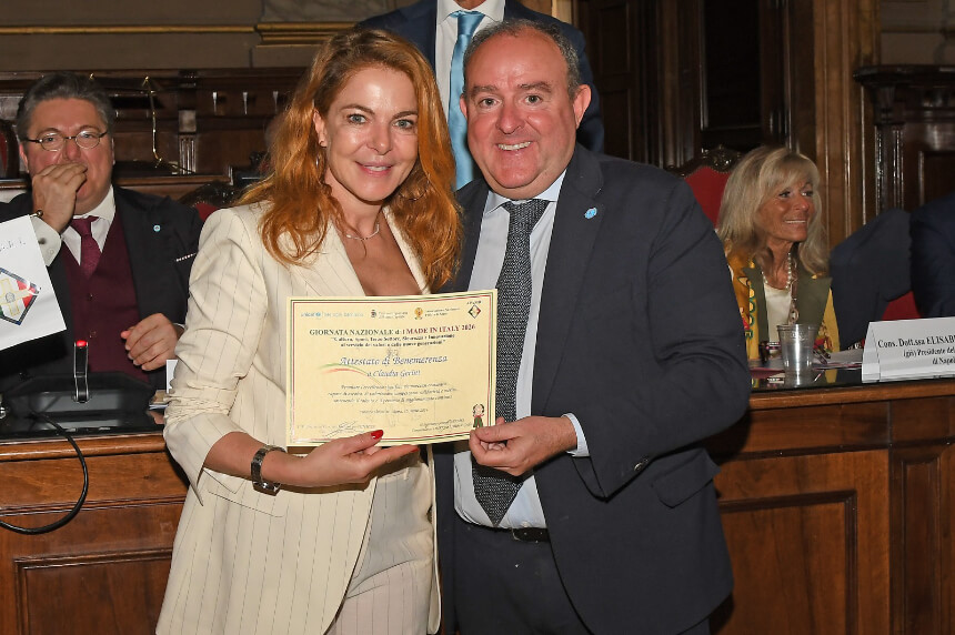 Le eccellenze del made in Italy premiate presso palazzo Valentini