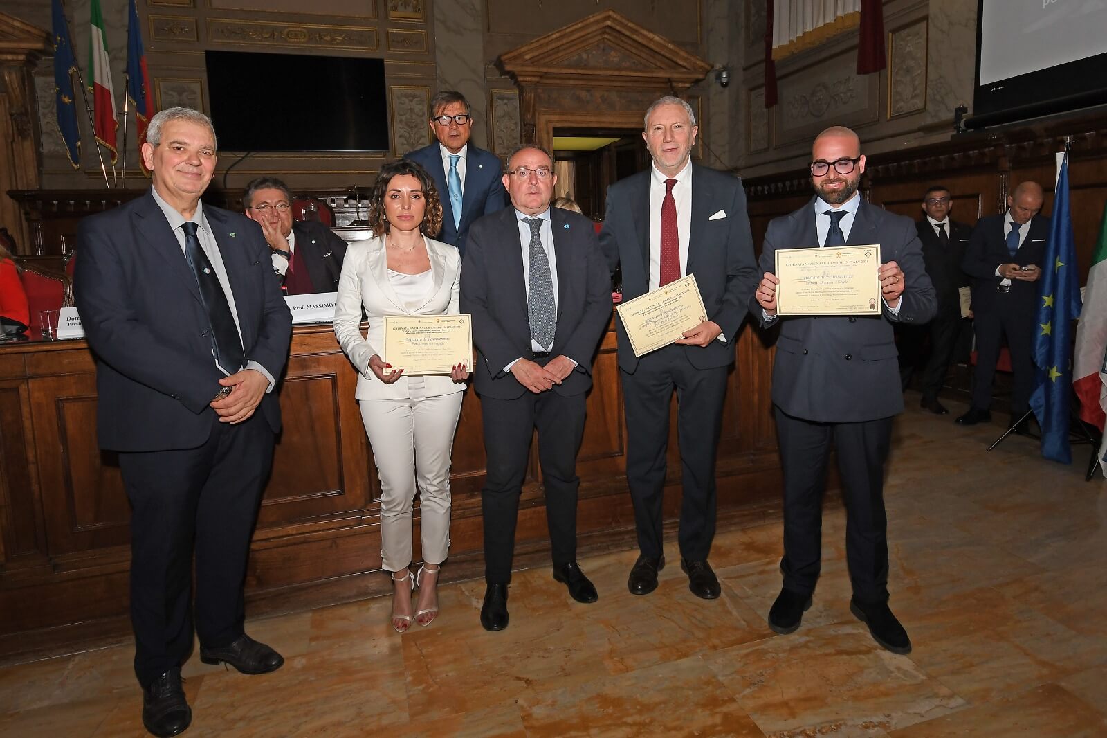 Le eccellenze del made in Italy premiate presso palazzo Valentini