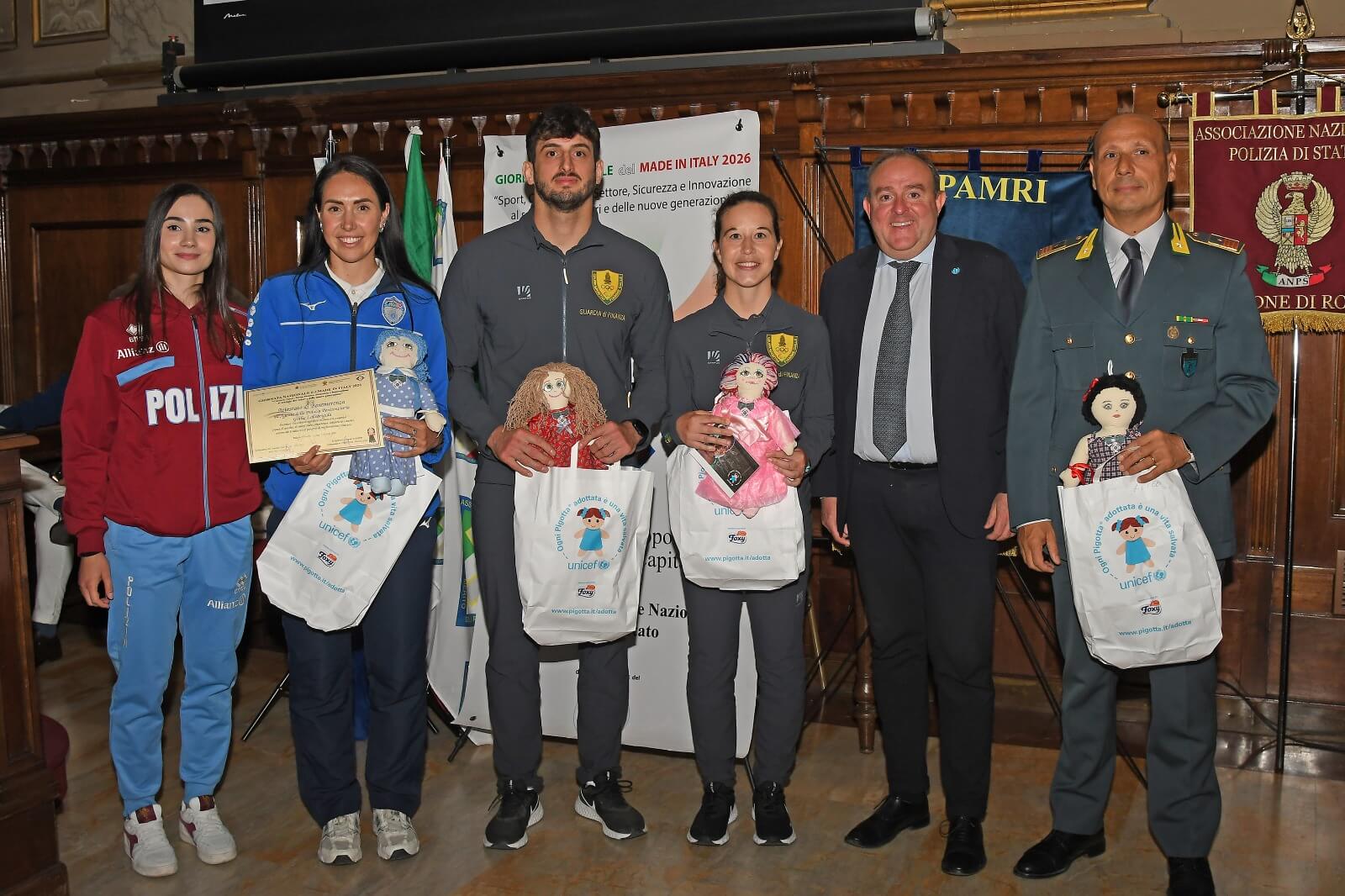 Le eccellenze del made in Italy premiate presso palazzo Valentini
