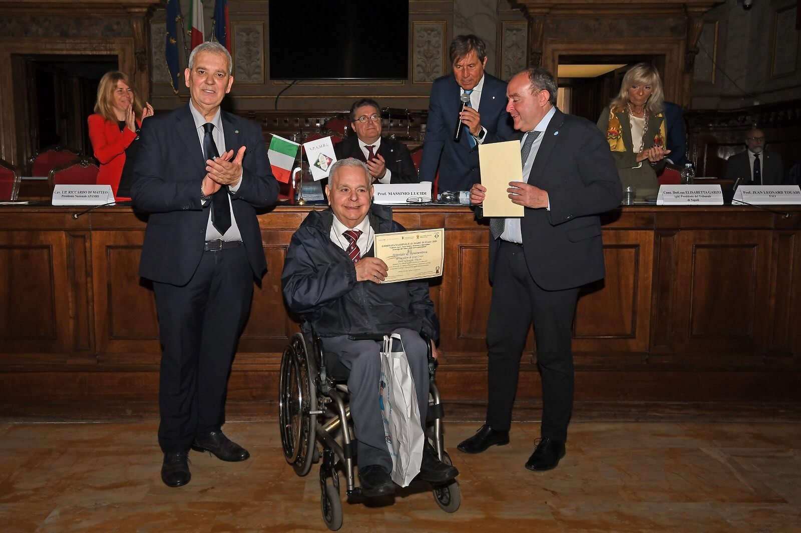Le eccellenze del made in Italy premiate presso palazzo Valentini