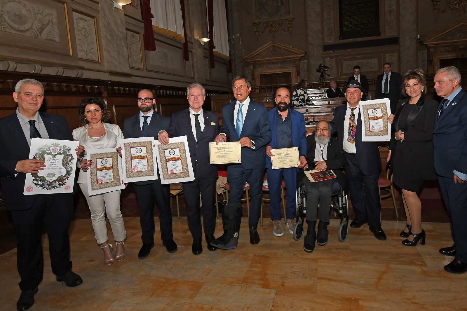 Le eccellenze del made in Italy premiate presso palazzo Valentini