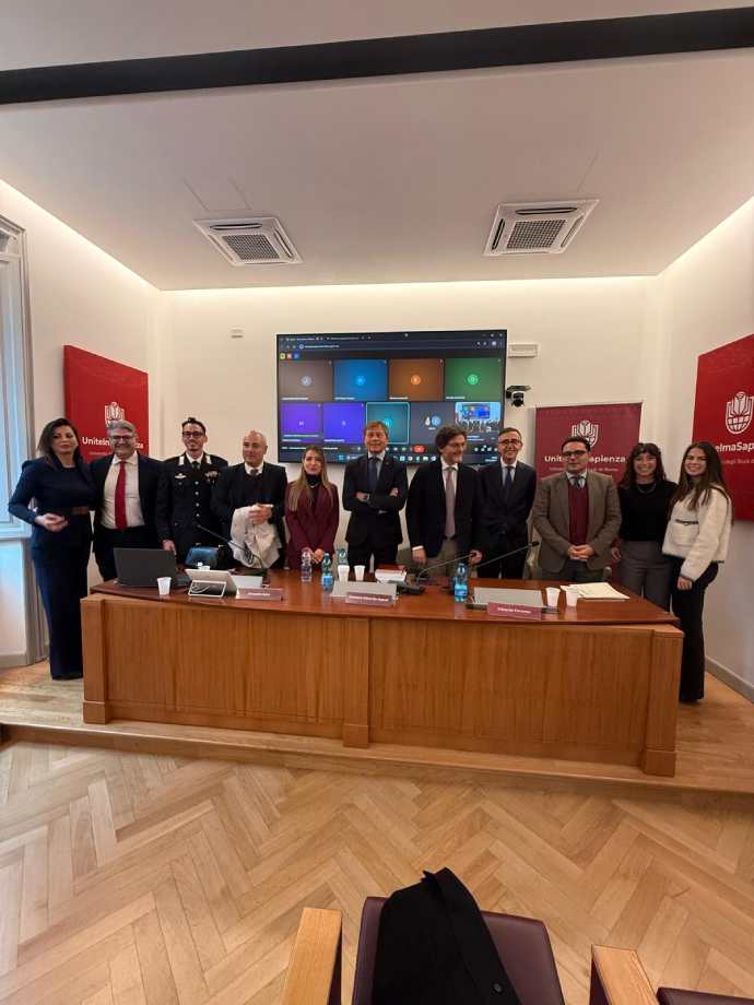 Delegazione Apamri seminario magistrato Alessandra Gatto