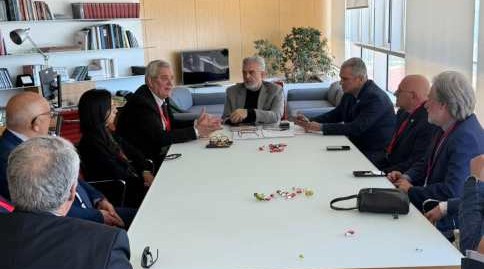 Presidente Di Matteo e delegati Apamri presso regione Puglia